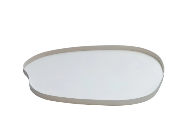 Organische Vorm Dienblad 'Bariri' | Ivory | Vase The World | In 2 maten