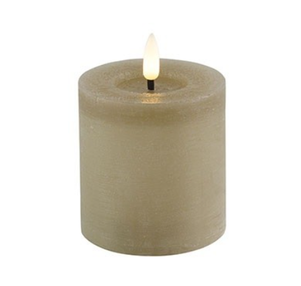 LED Stompkaars | Taupe | Ø7,5cm | Countryfield