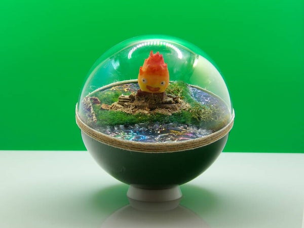 Ghiblobe Calcifer / Figurine décoratif