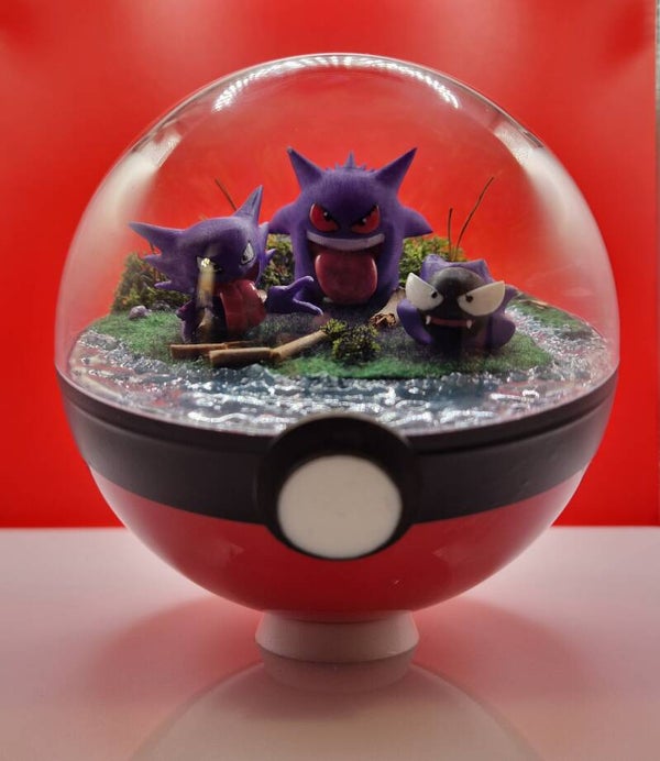 Pokéball Évolution Spectrale – Fantominus, Spectrum & Ectoplasma