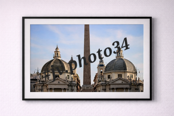Symétrie romaine – Rome Photographie artistique – Architecture & Voyage