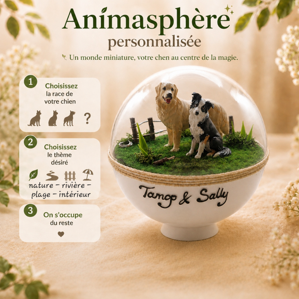 🐶 Animasphère Chien — Une création unique à l'image de votre compagnon