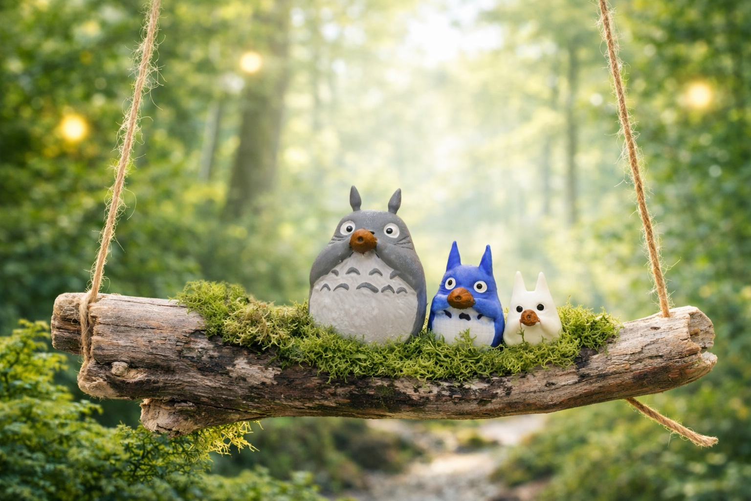 Suspension — L’esprit de la forêt et ses compagnons