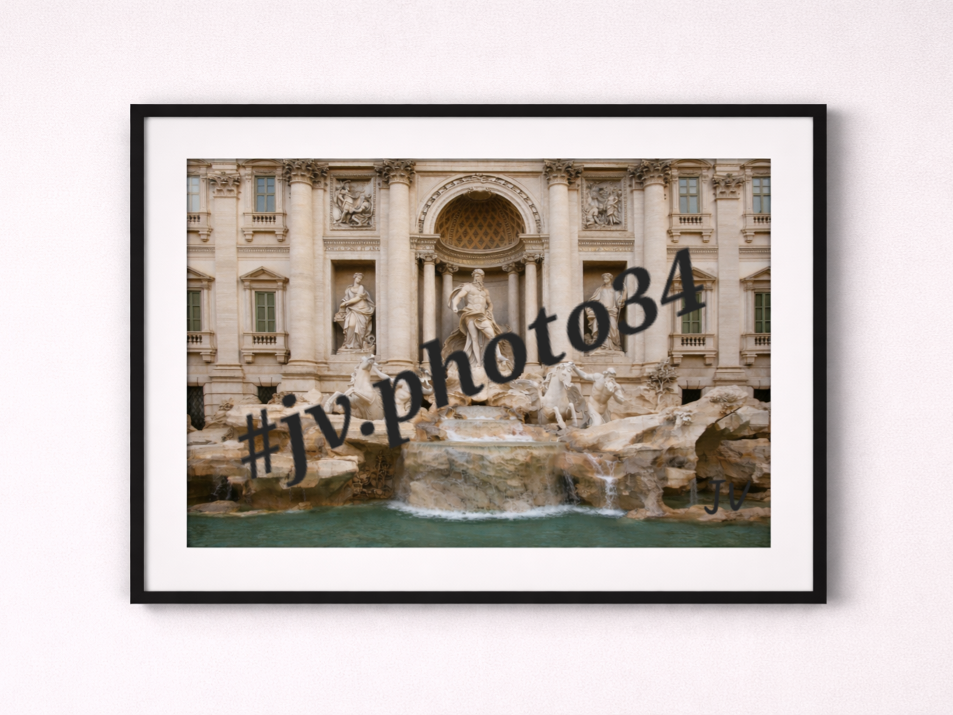Fontaine de Trevi – Rome  Photographie artistique – Architecture & Voyage