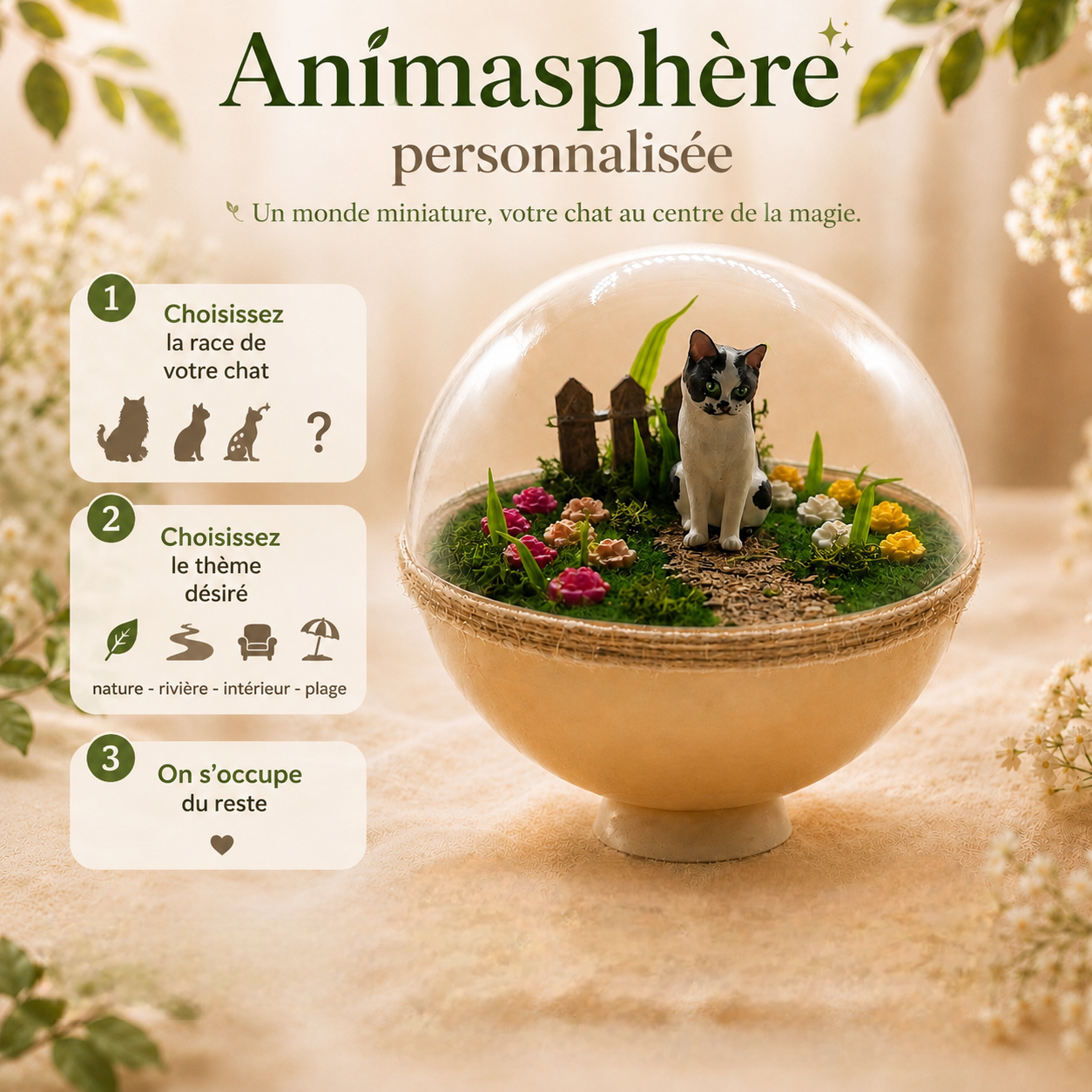 🐱 Animasphère Chat — Une création unique à l'image de votre compagnon