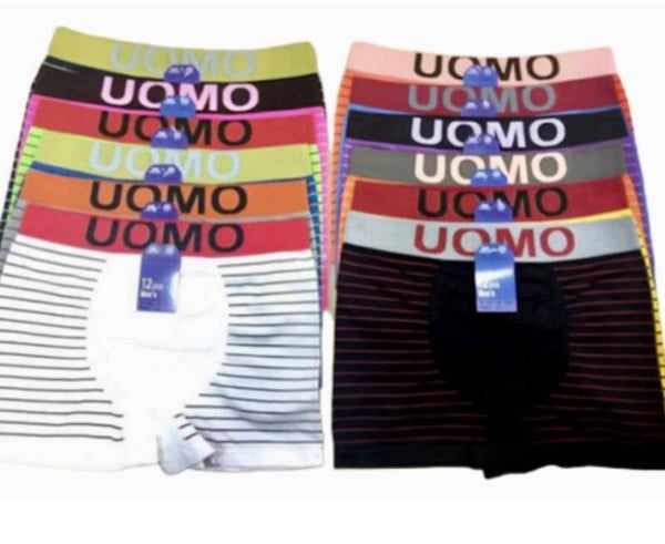 UOMO microfiber herenboxershort. Per 3 stuks