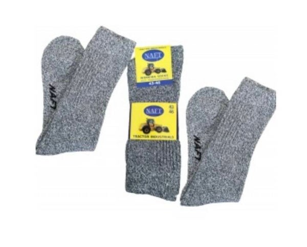 NAFT tractor grijze Werksokken  (3 pack)