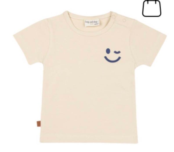 Smile shirt, wit