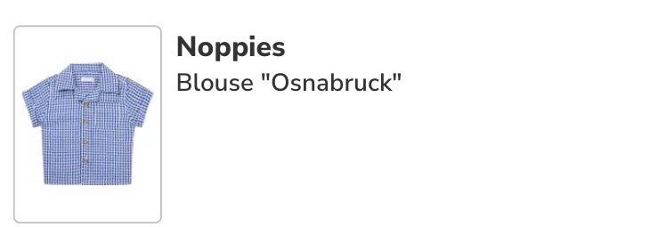 Noppies blouse “Osnabrück”