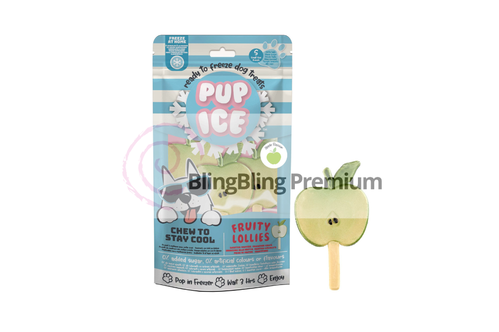Fruit lollie Appel pak a 3 stuks