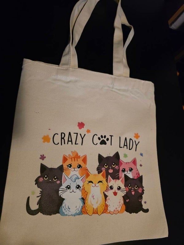 Crazy Cat Lady Tote Bag