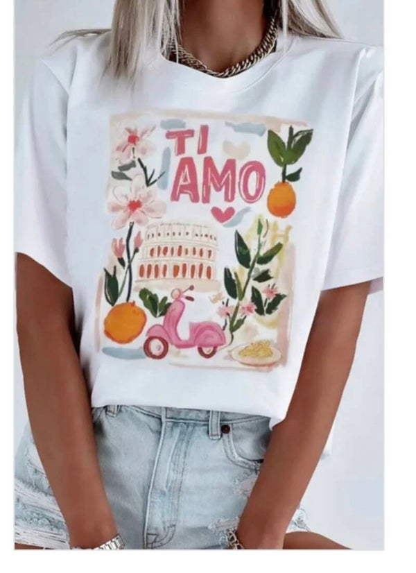 T-shirt TI AMO