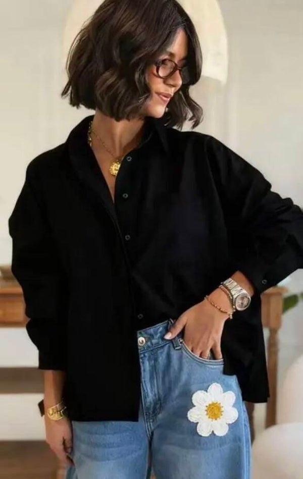 Chemisier dos plissé