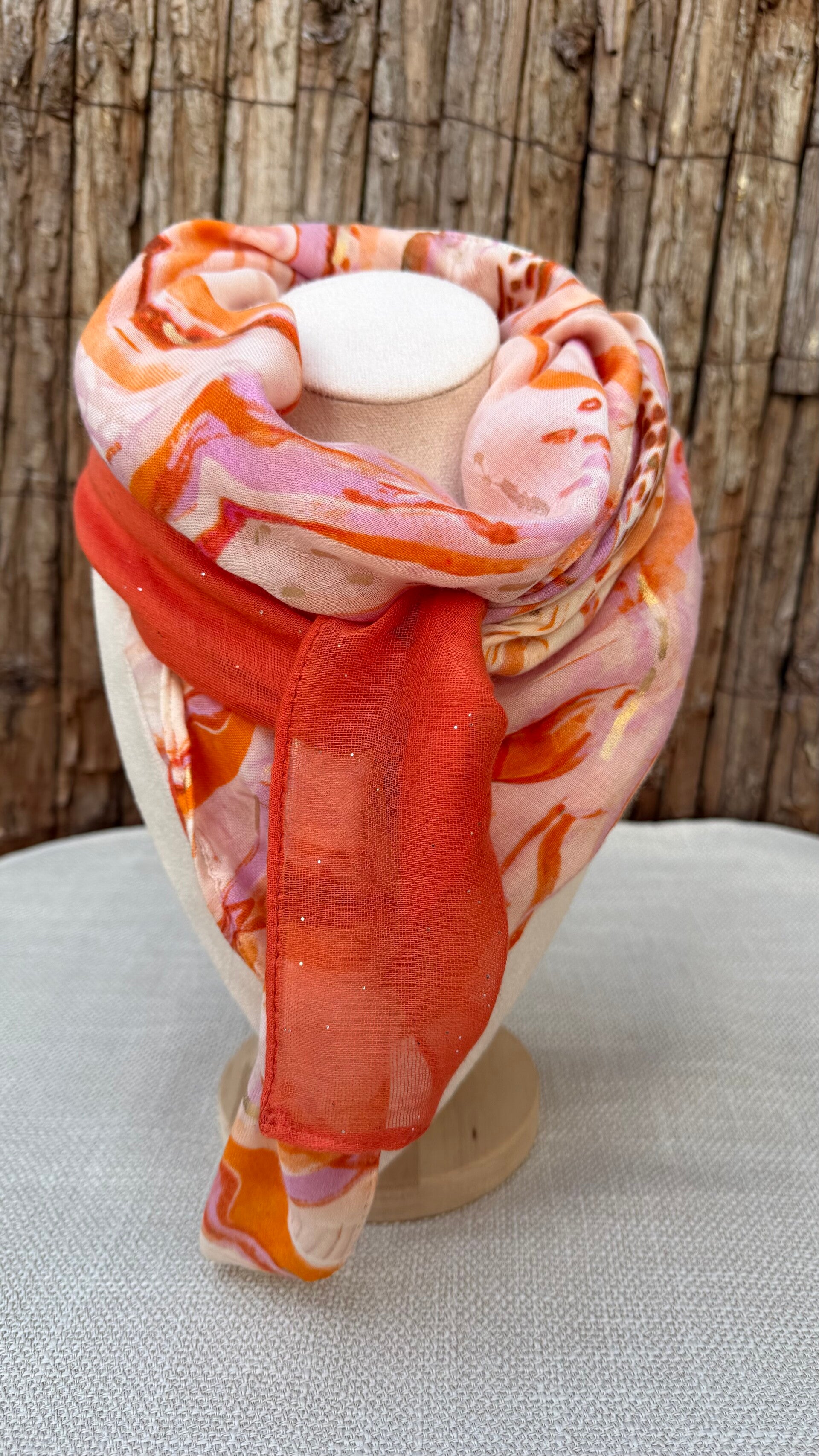 Foulard enfant marbré