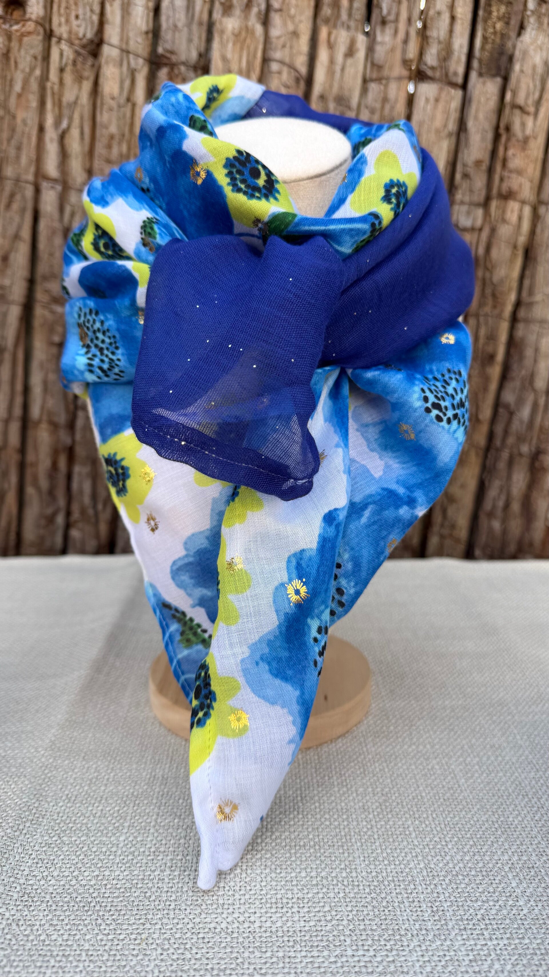 Foulard enfant coquelicot
