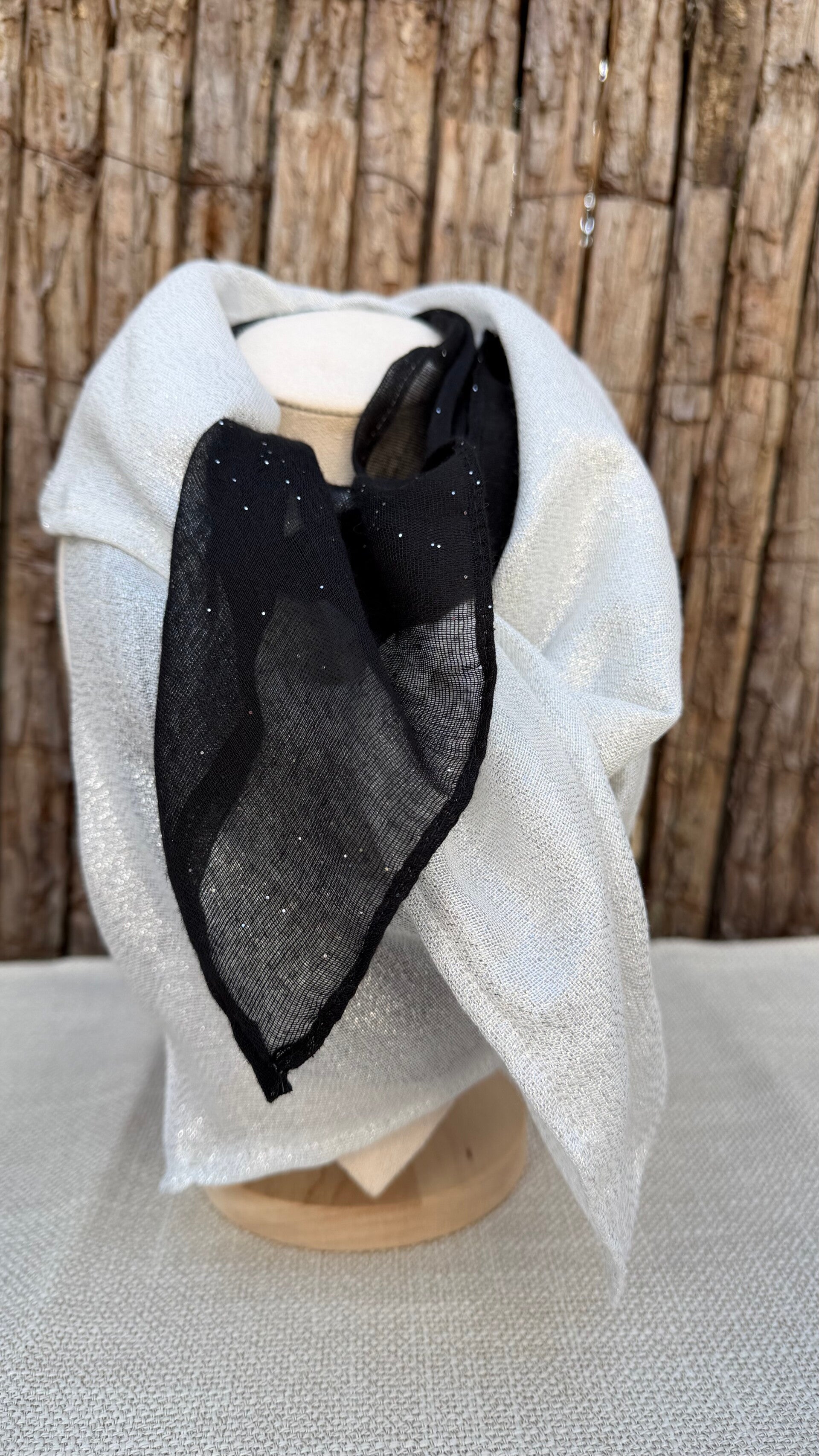 Foulard enfant pailleté