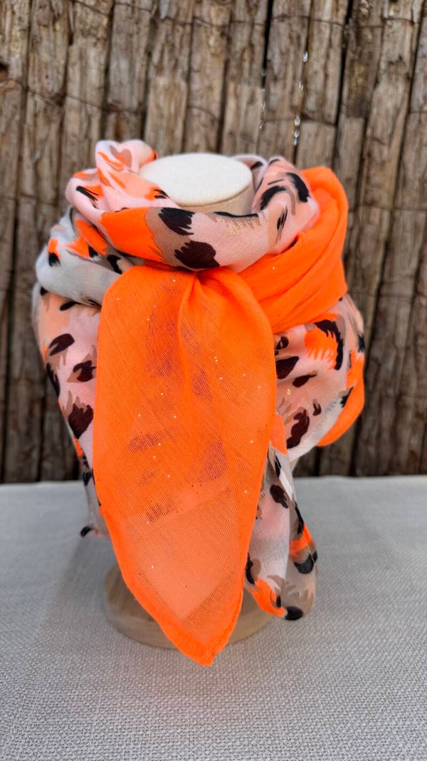 Foulard enfant léopard