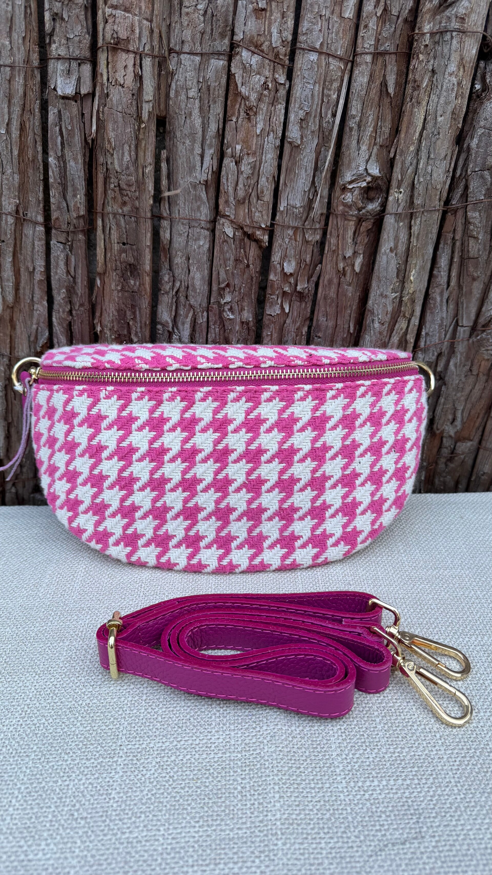 Sac banane pied de poule