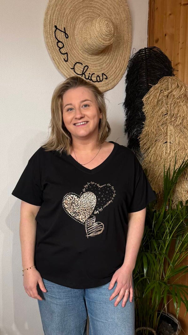 T-shirt cœur