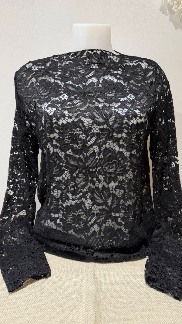 Blouse en dentelle