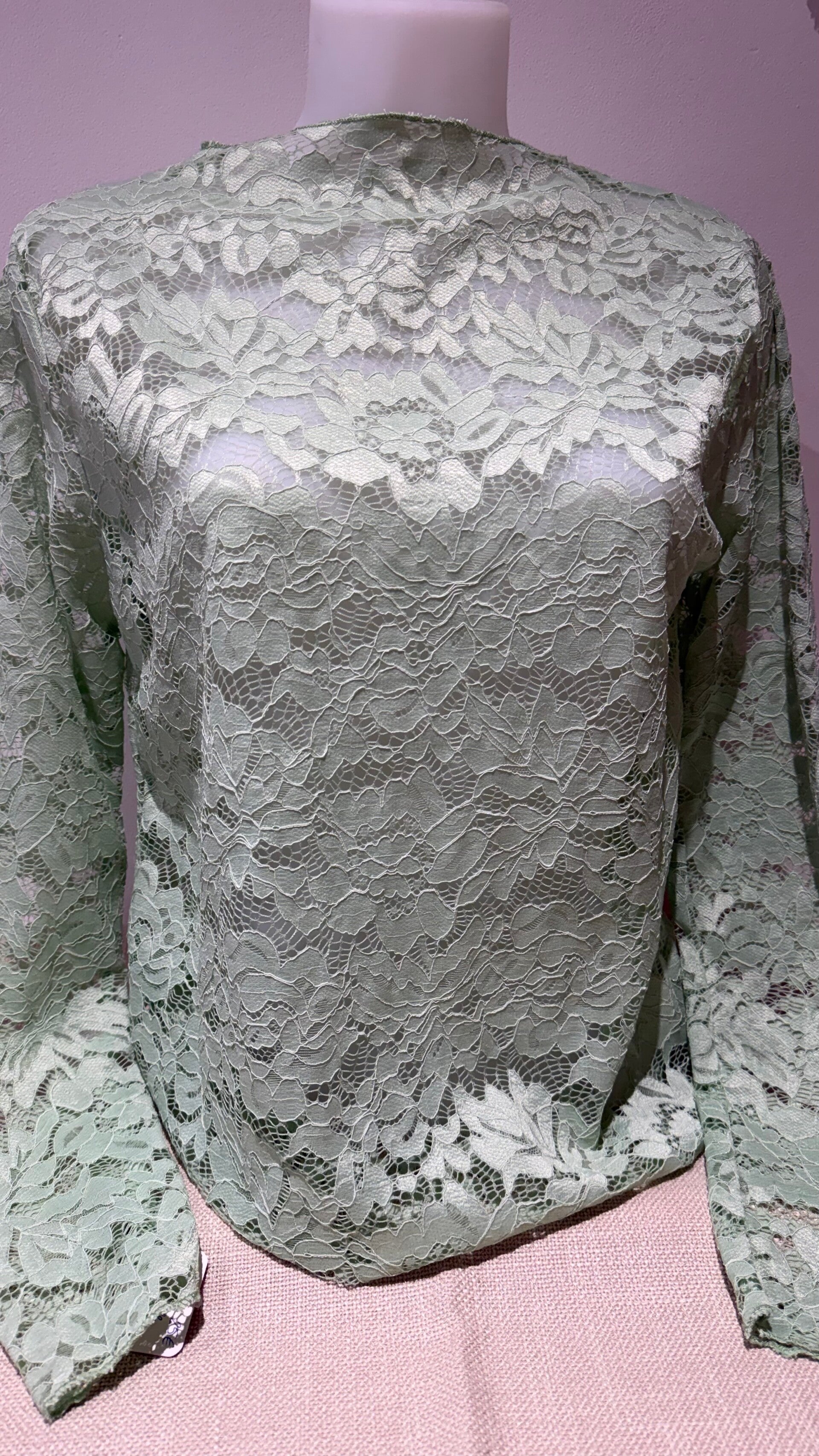 Blouse en dentelle