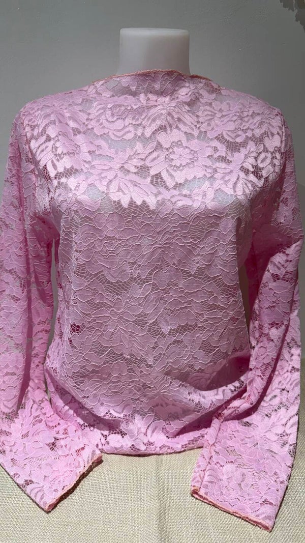 Blouse en dentelle