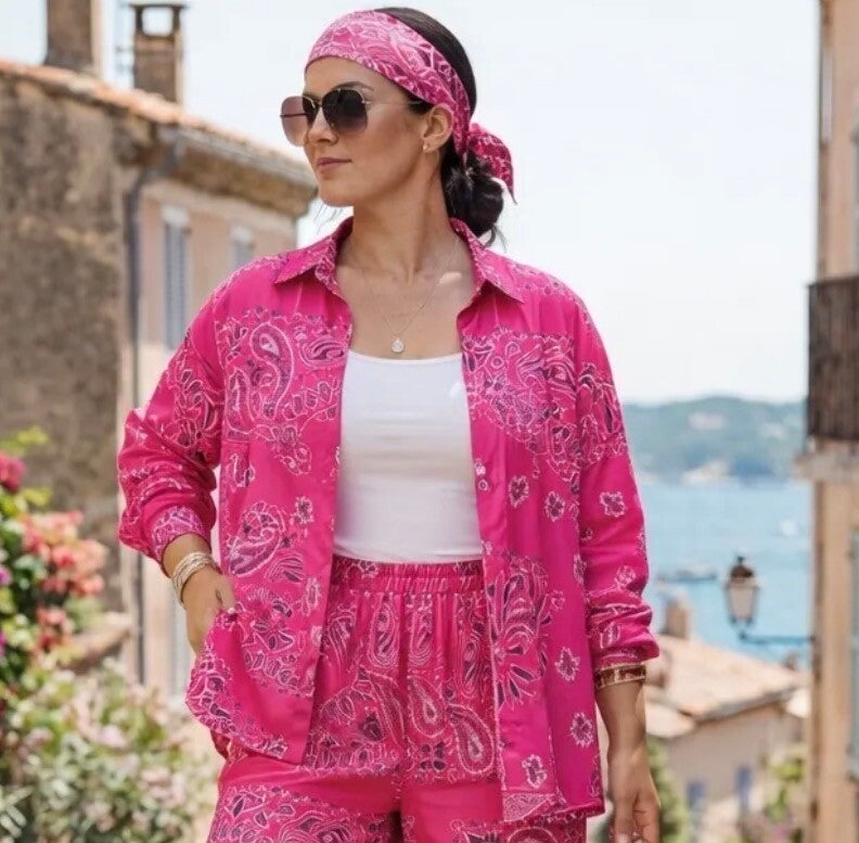 Chemise bandana