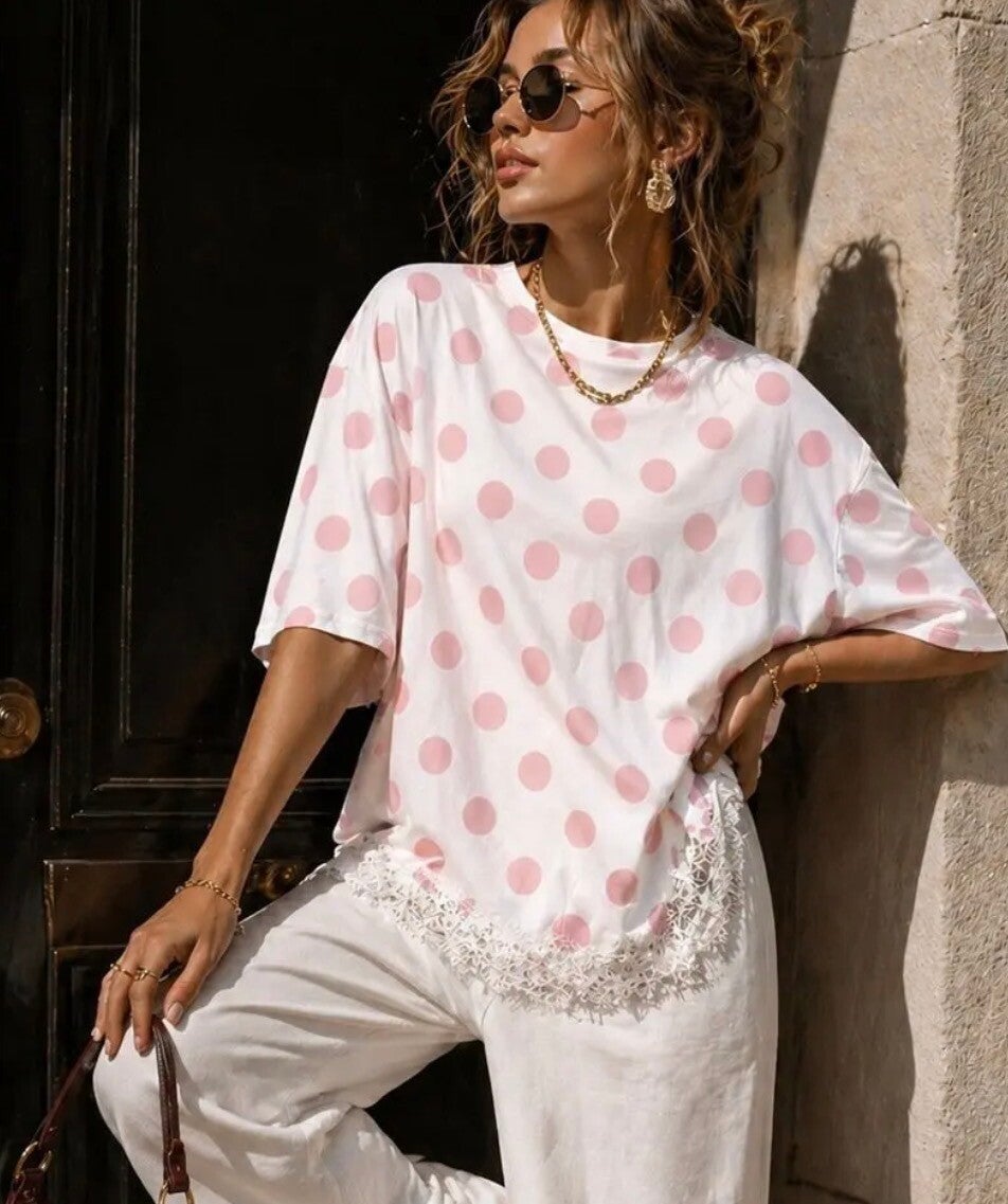 T-shirt pois