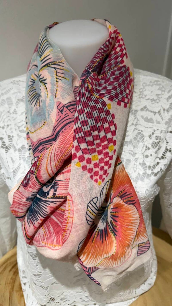 Foulard floral