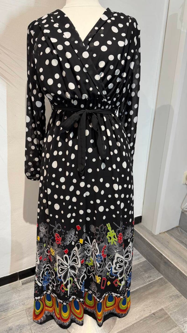Robe à pois