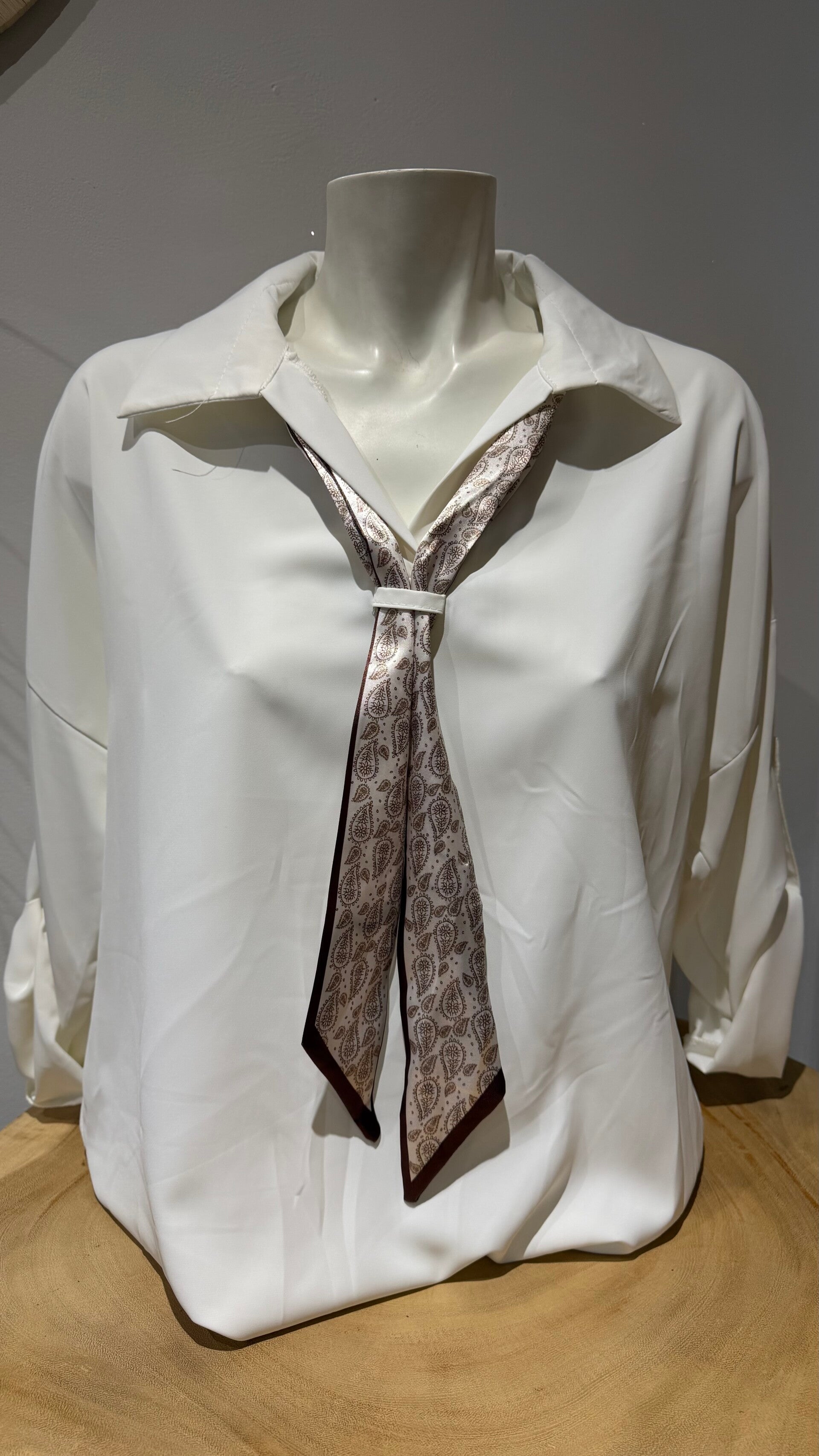 Chemise cravate 🤍