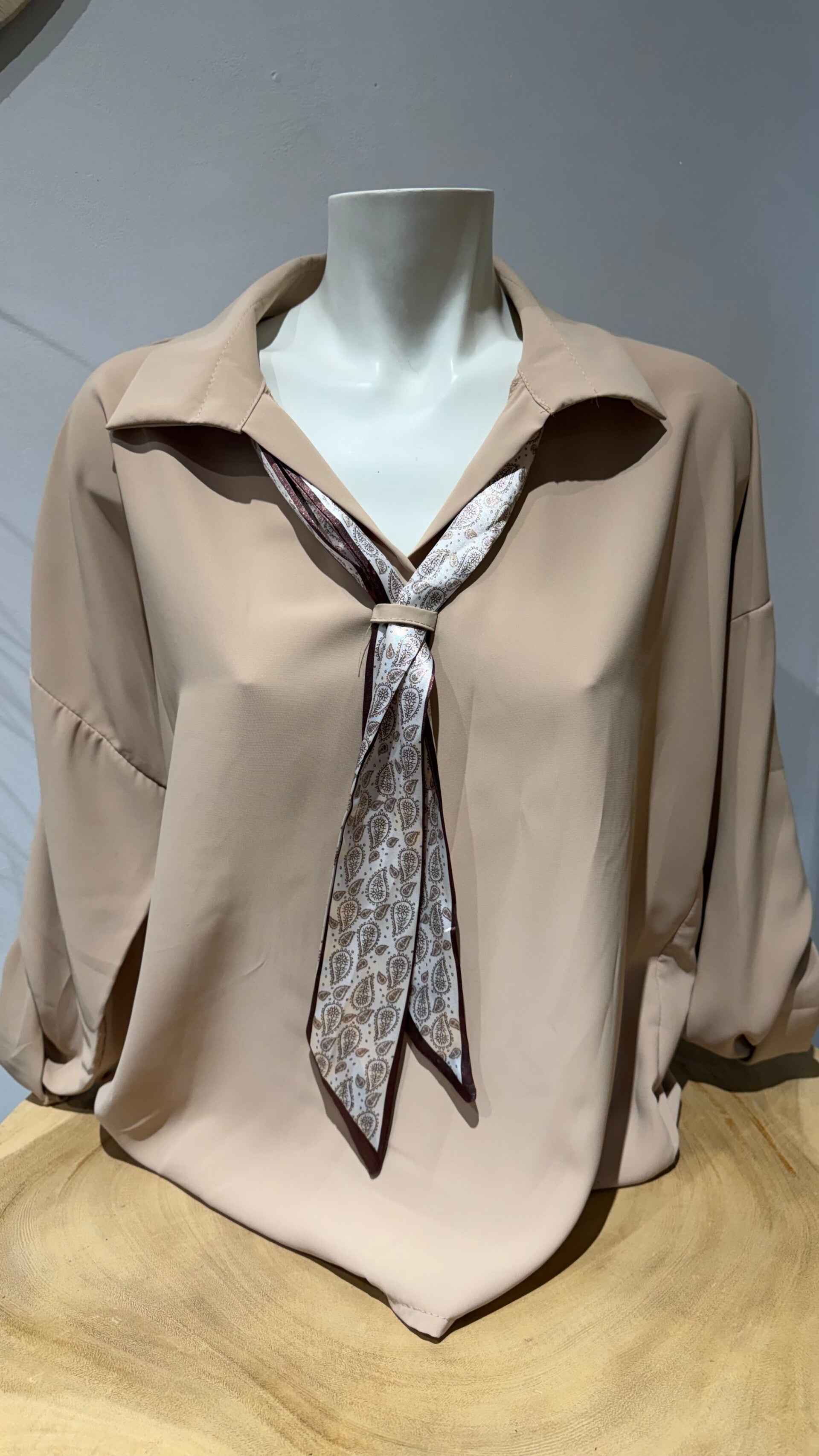 Chemise cravate 🤎