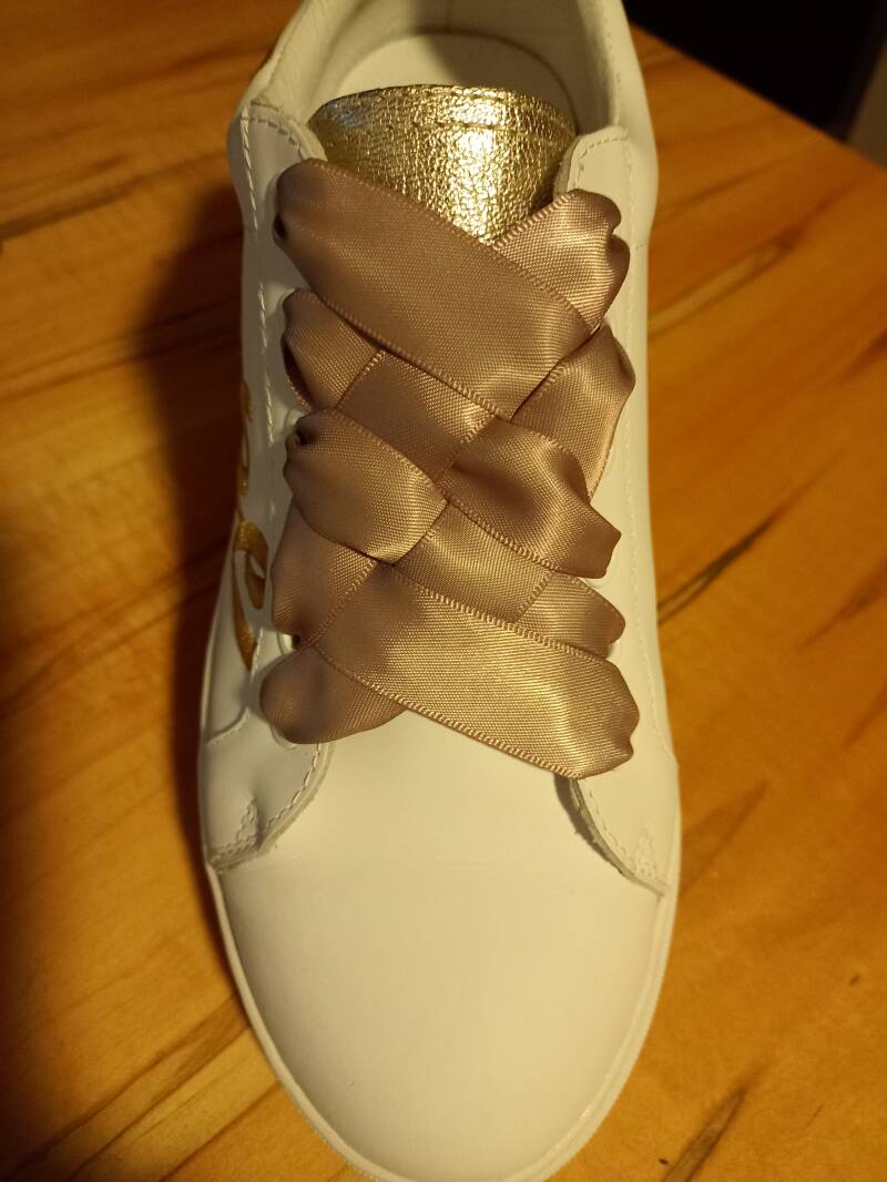 Rauten Schnürung Foto