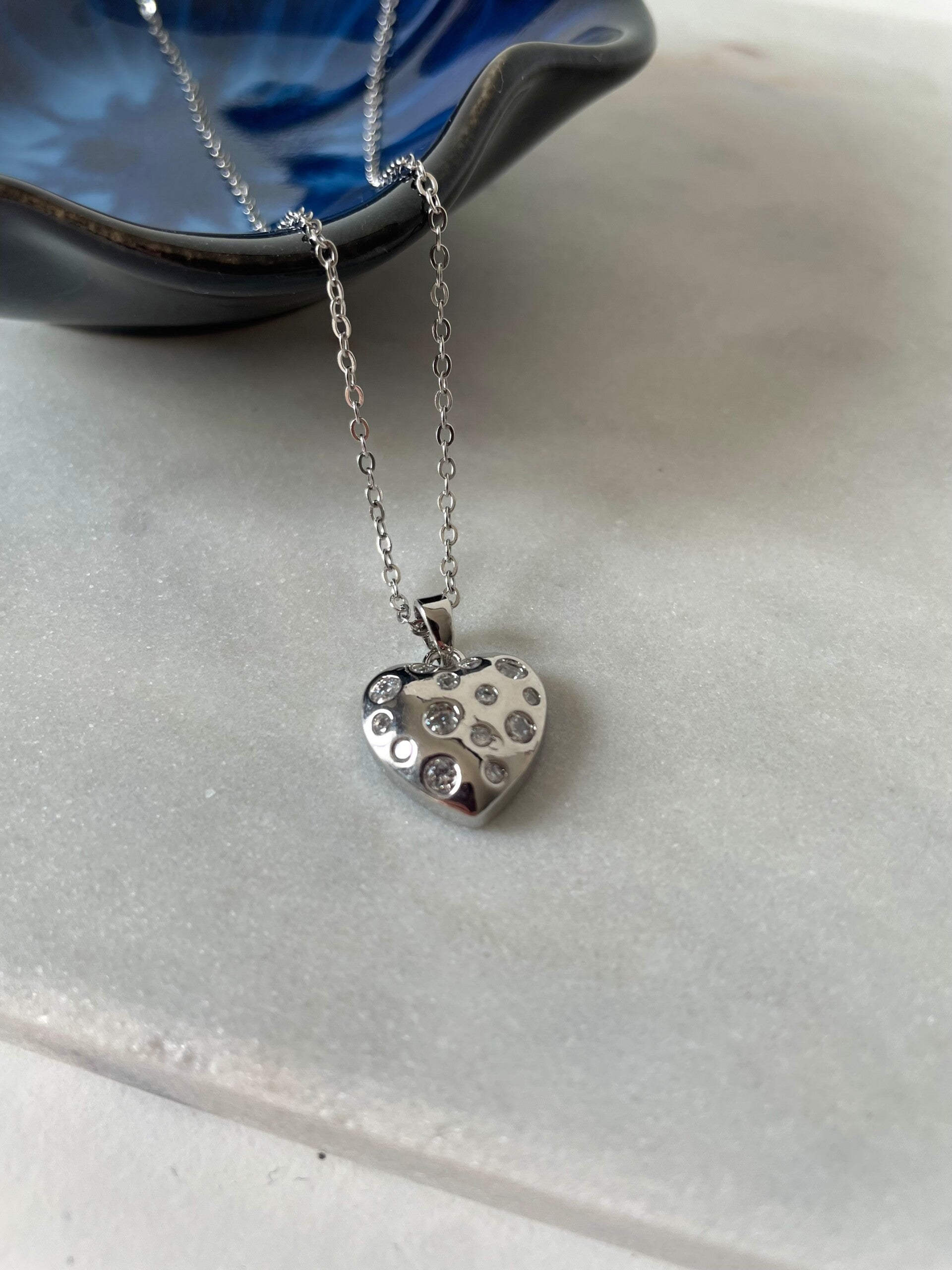 Collier Amore argenté