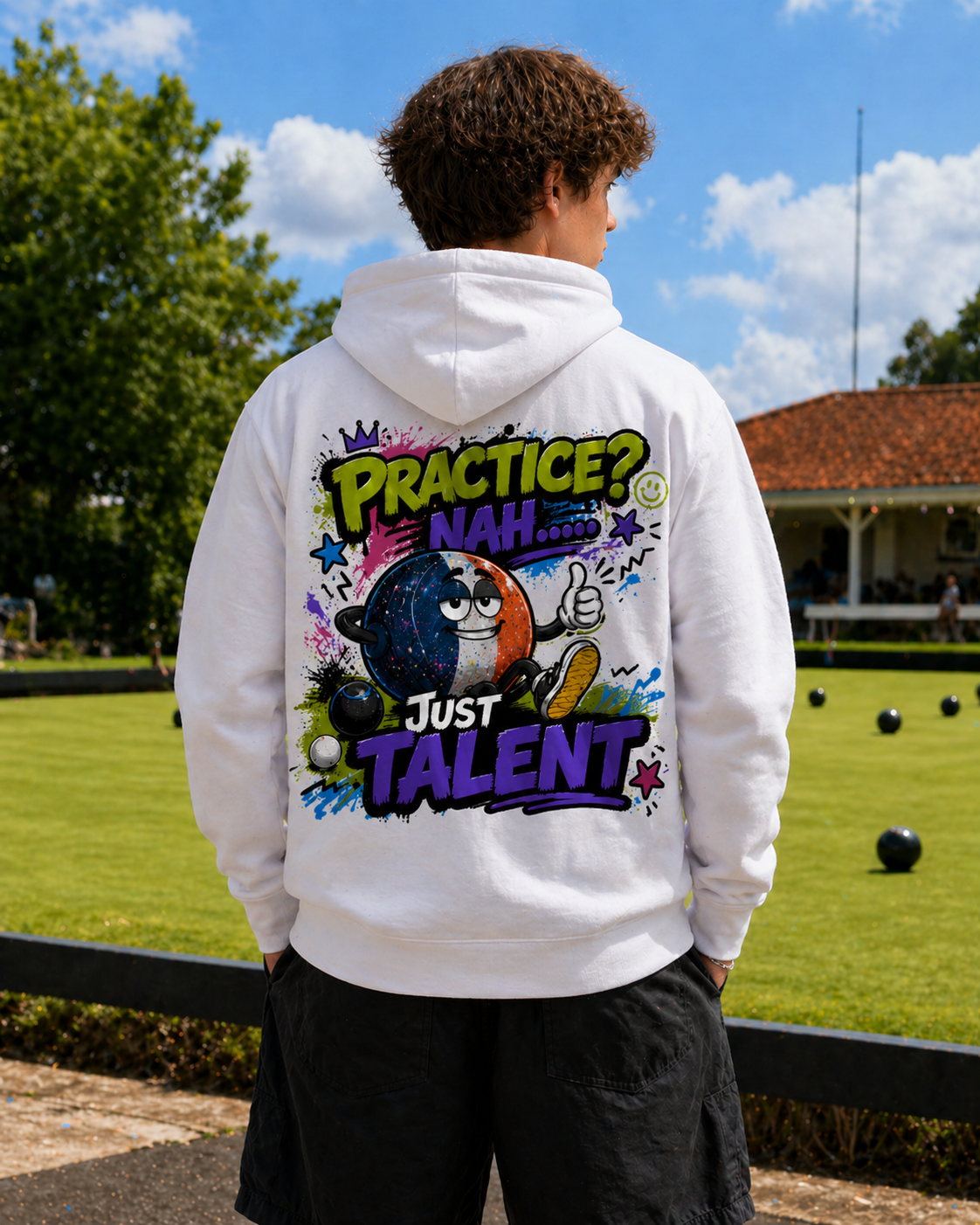 Practice? Nah Just Talent - Hoodie