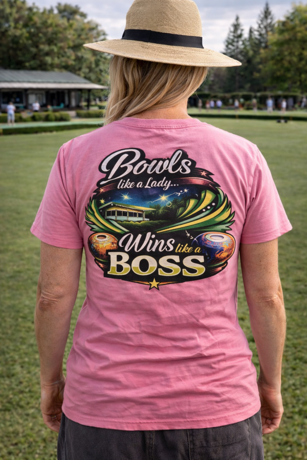 Bowls Like A Lady - T-Shirt