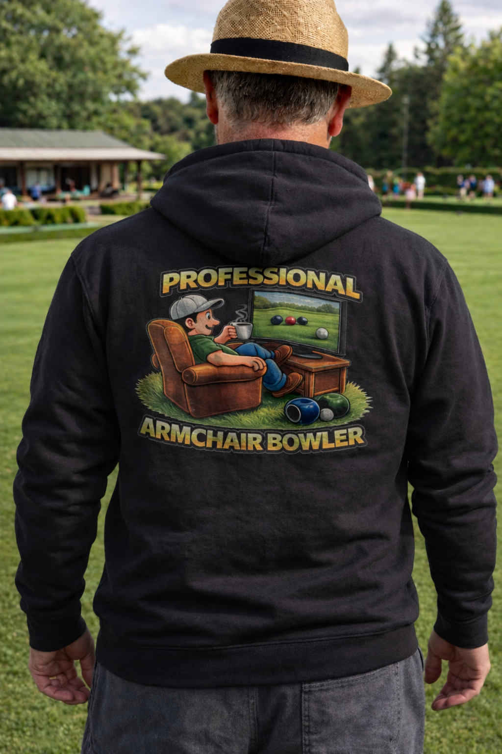 Professional Armchair Bowler - Hoodie