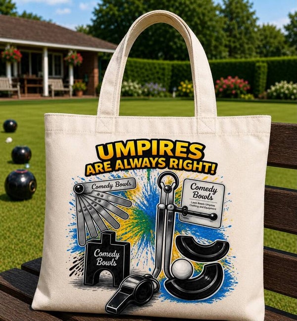 Umpires Are Always Right - Tote Bag
