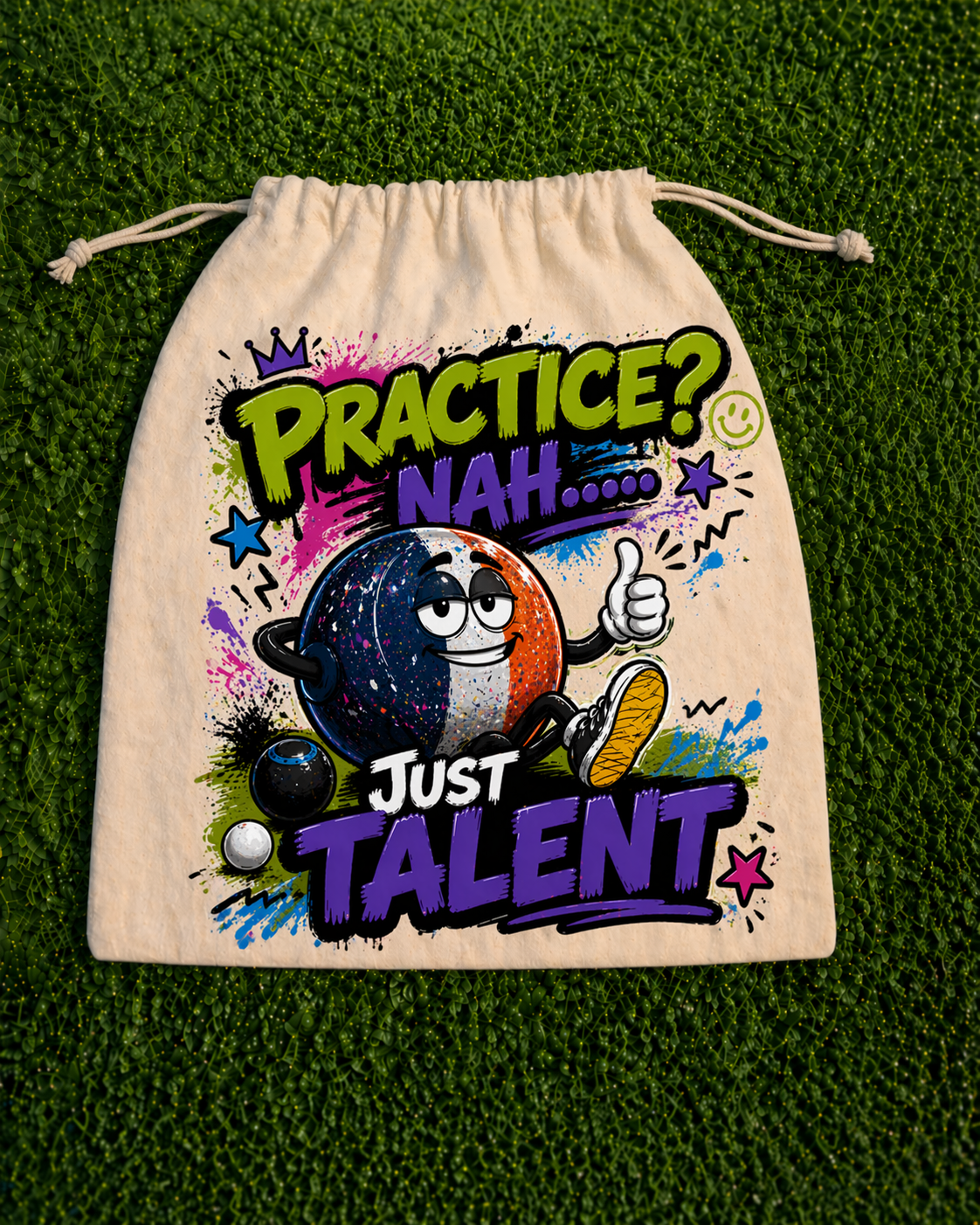 Practice? Nah.....just talent