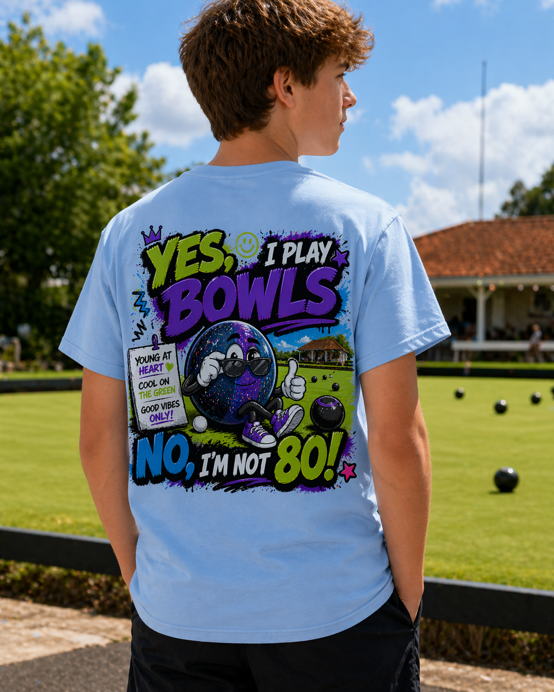 Yes I play bowls - T-shirt