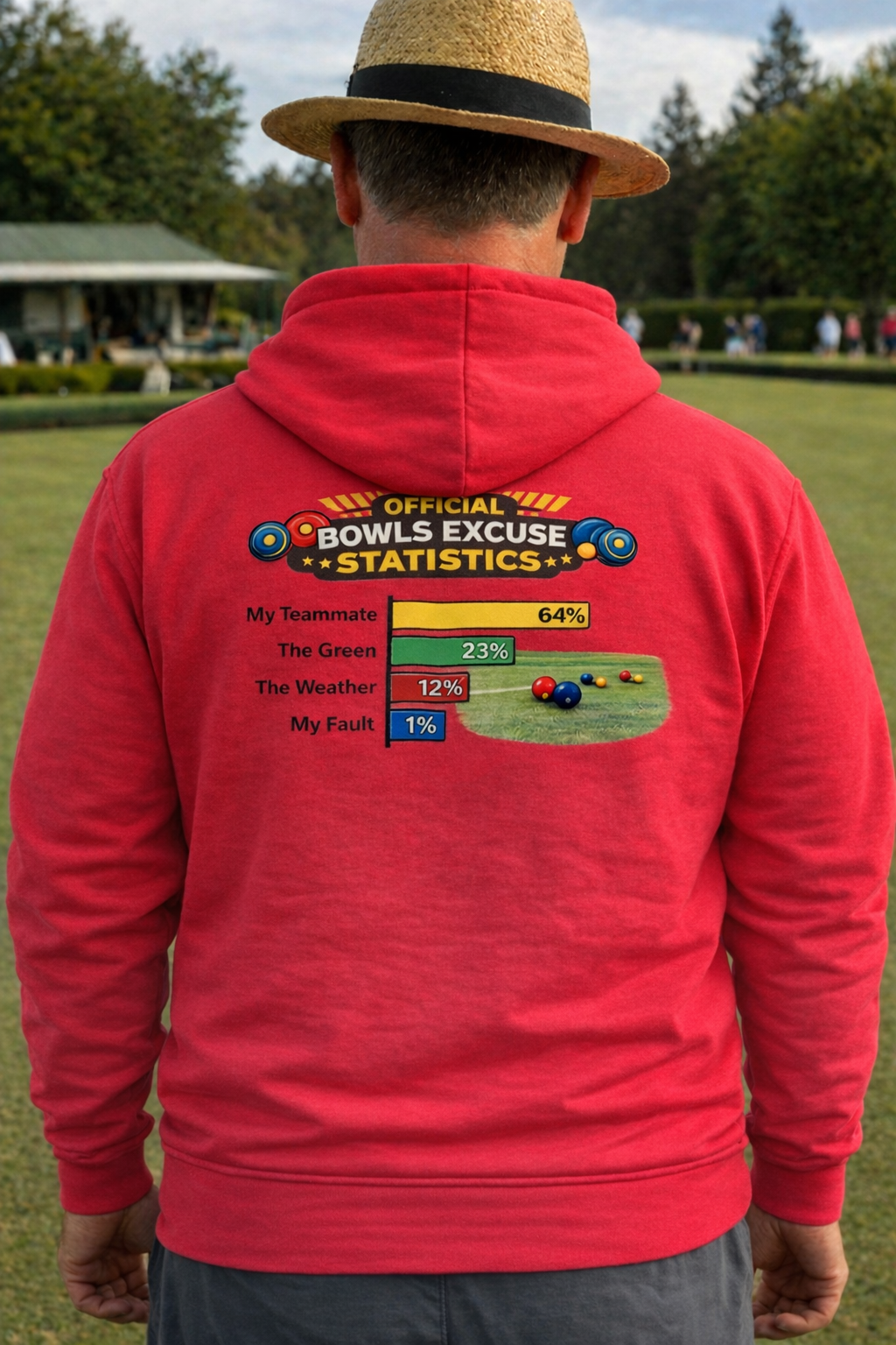 Official Bowls Excuse Statistics - Hoodie
