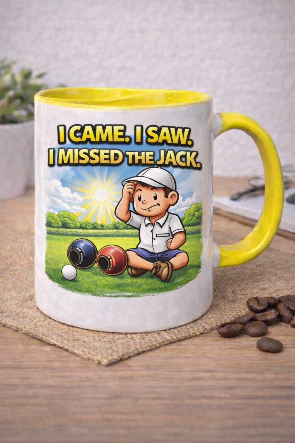 I Came, I saw, I missed the Jack - Cup