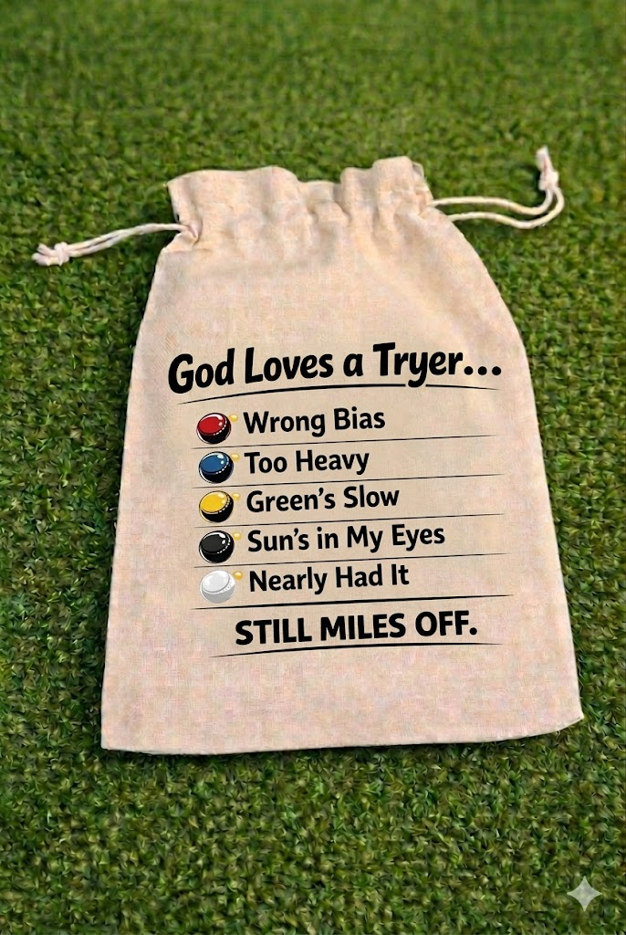 God Loves A Trier - Drawstring Bag