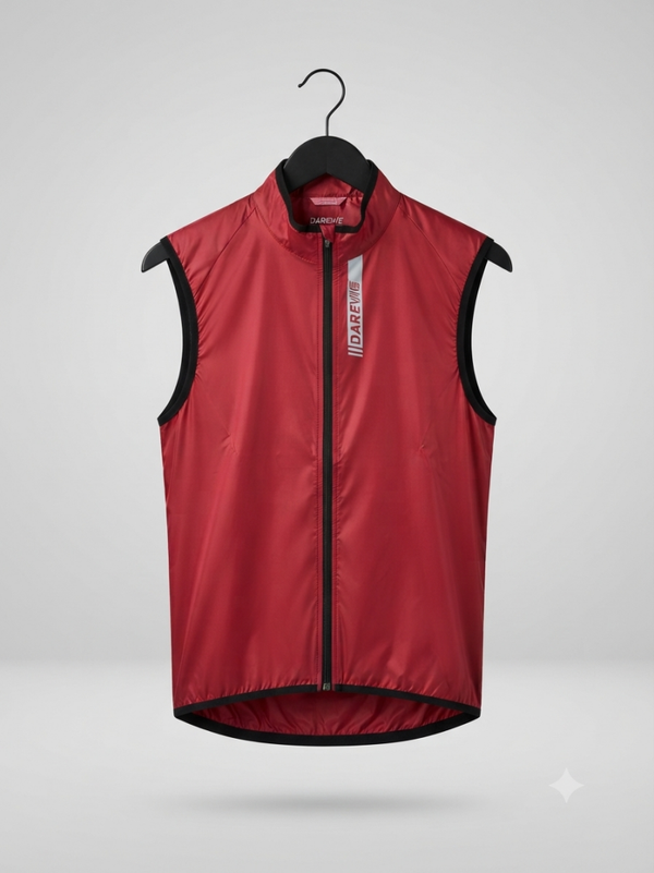 Herfst/winter windvest waterafstotend Bordeaux
