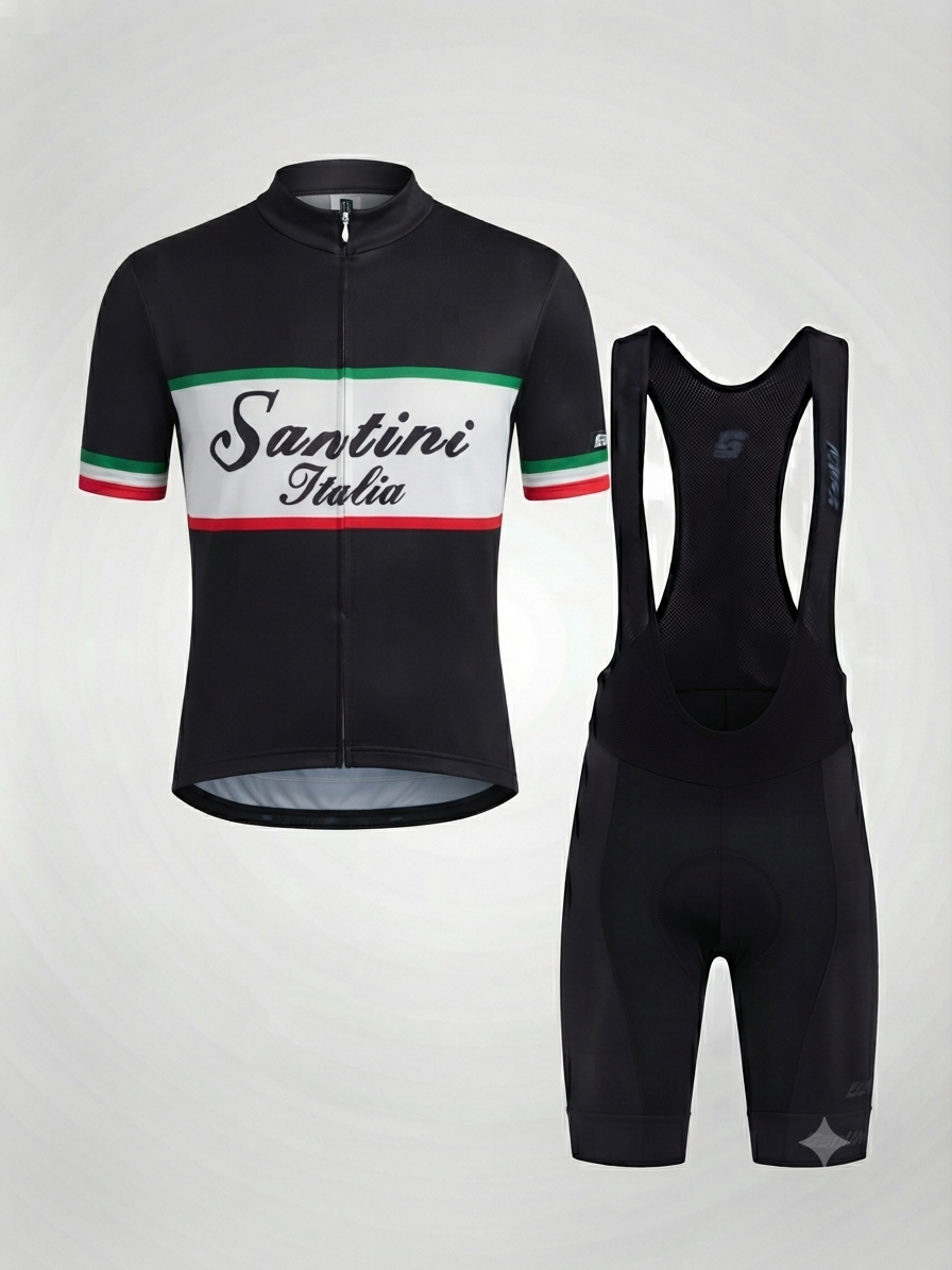 PRO set Santini zwart maat XL