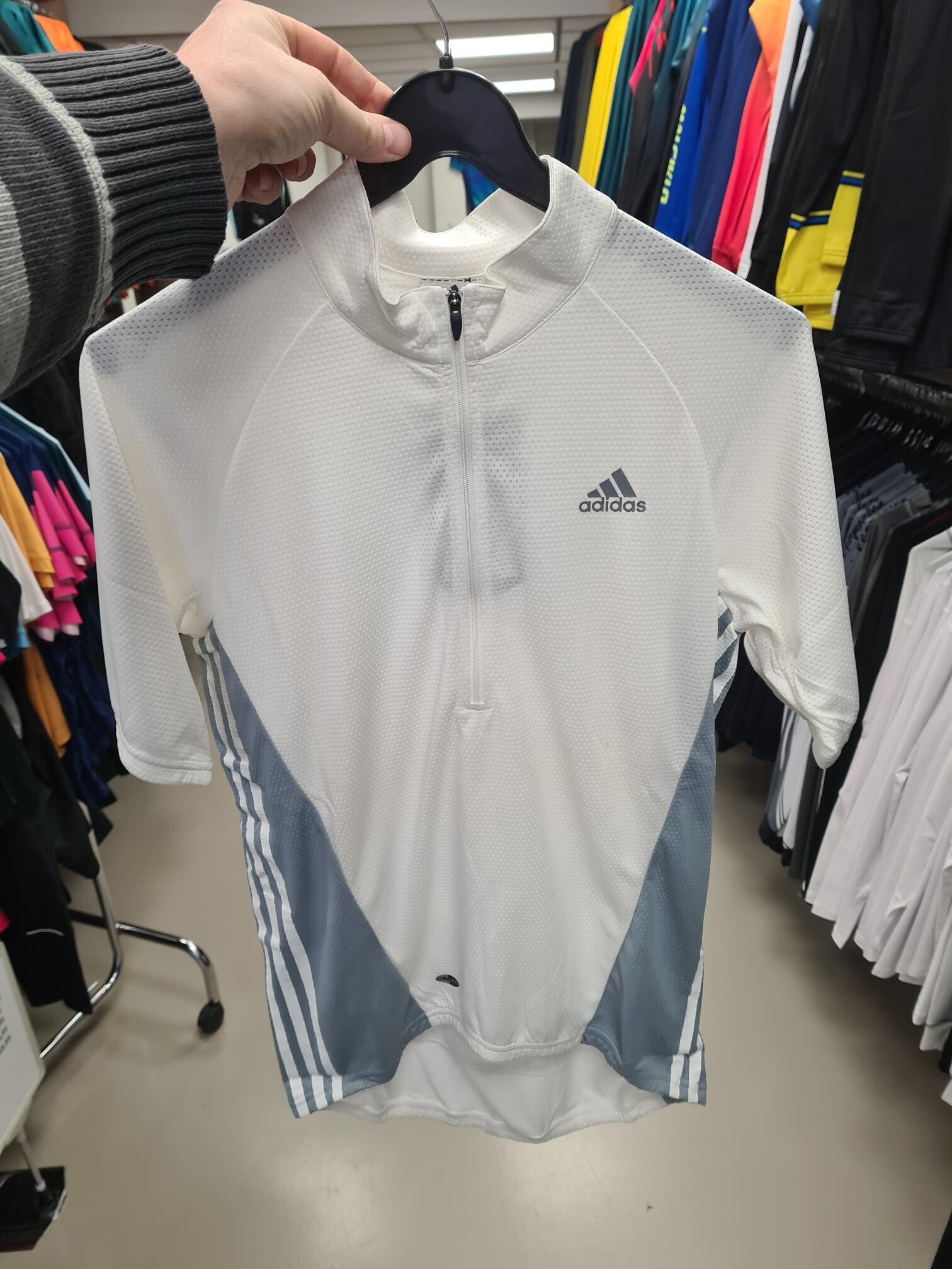 Sale Adidas wielershirt maat L