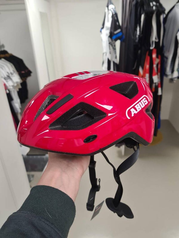 Sale Abus fietshelm Aduro 3.0 maat M Blaze Red