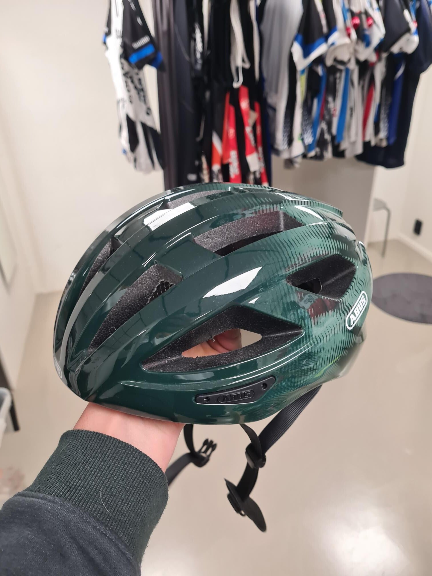 Sale accessoires Abus Macator groen maat L