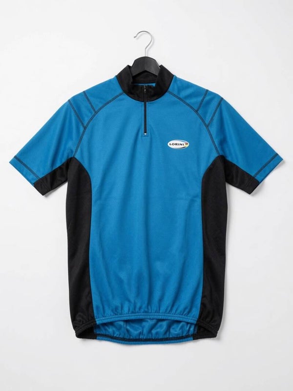 Sale shirt Lorini blauw korte mouw maat XL