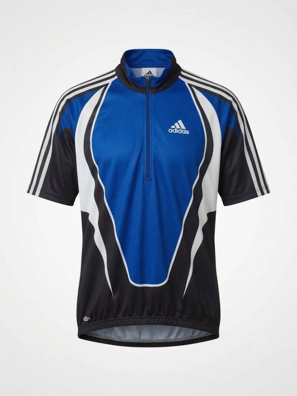 Adidas shirt blauw maat M, XL